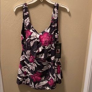 Shore Shapes Floral Swimwear